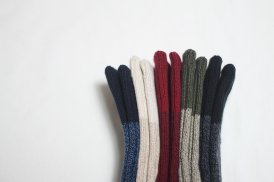 투톤 보카 socks - 5 color